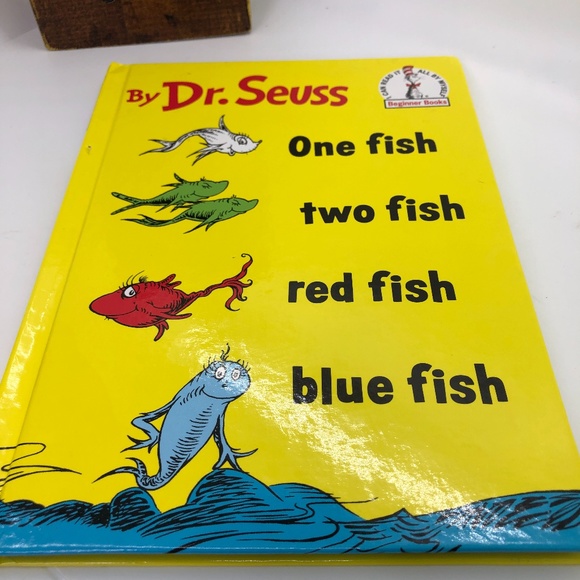 Dr. Seuss One Fish Two Fish Red Fish Blue Fish - Picture 10 of 15